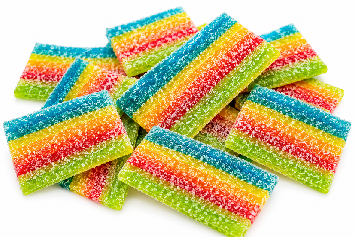 Bonbons Ceinture Arc-en-Ciel  🌈🍬 – 100 g