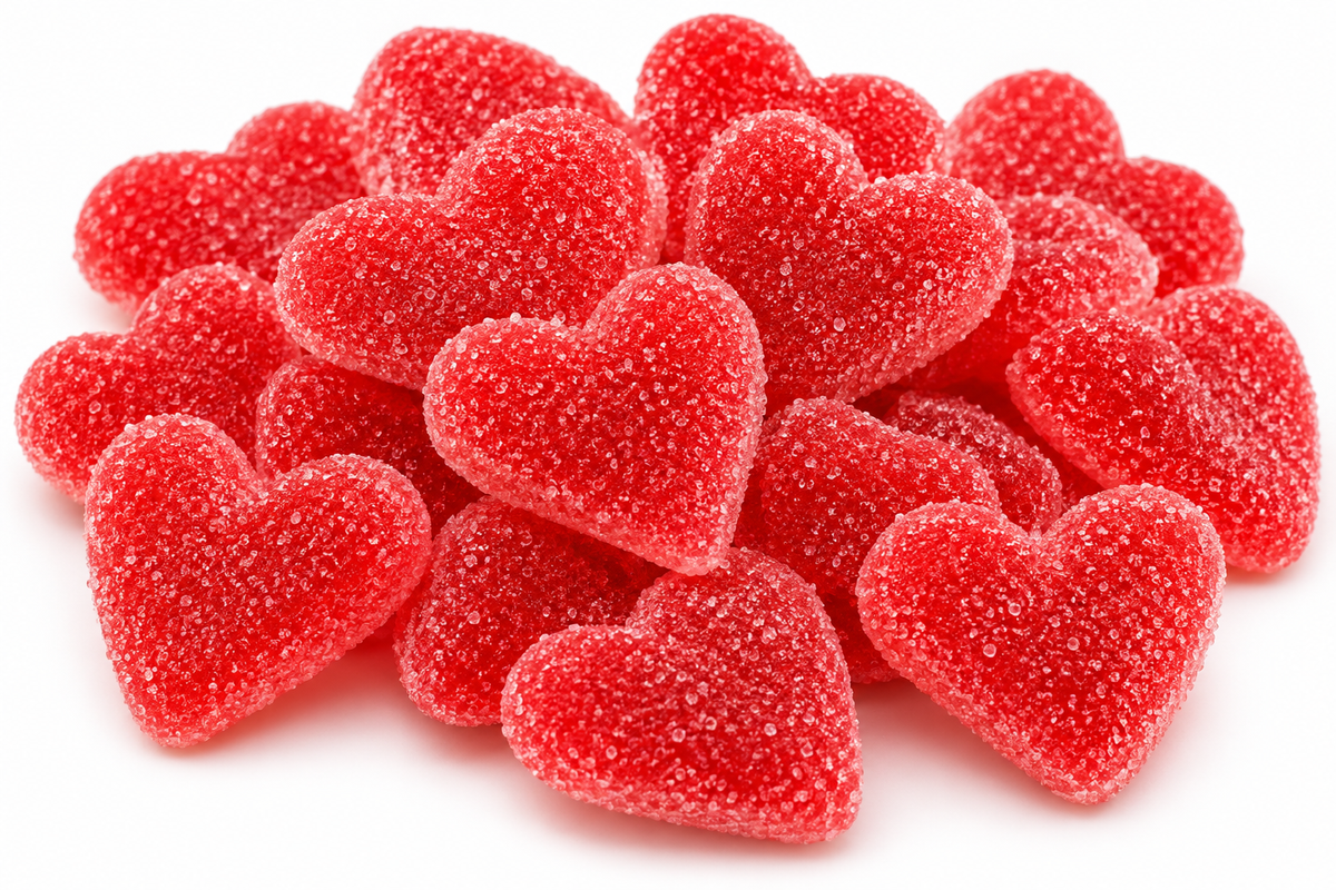Bonbons Cœur Acide ❤️ – 100 g