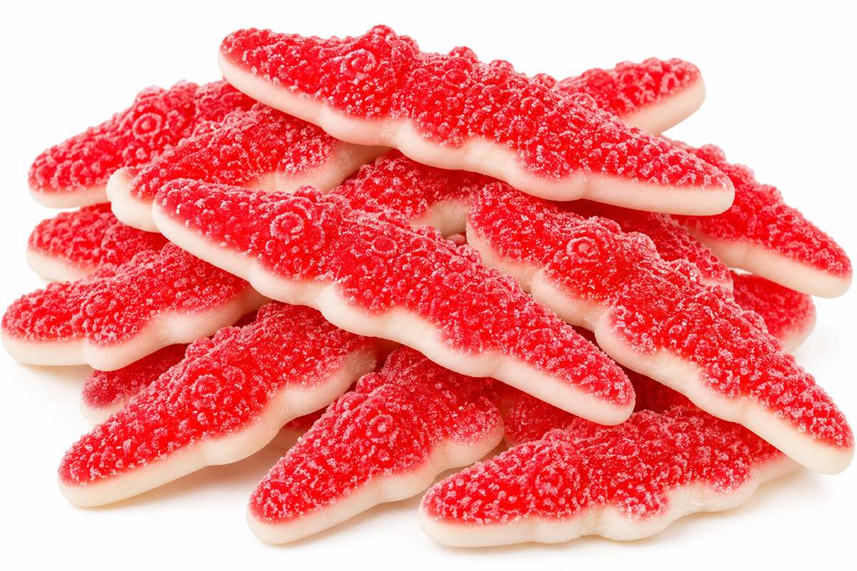 Bonbons Crocodiles Rouges Acides 🐊❤️ – 100 g