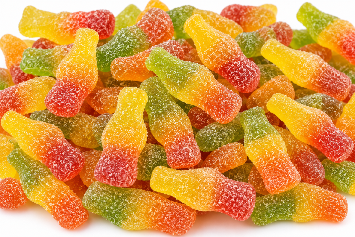 Bonbons Bouteilles Soda Cool 🥤🌱 – 100 g