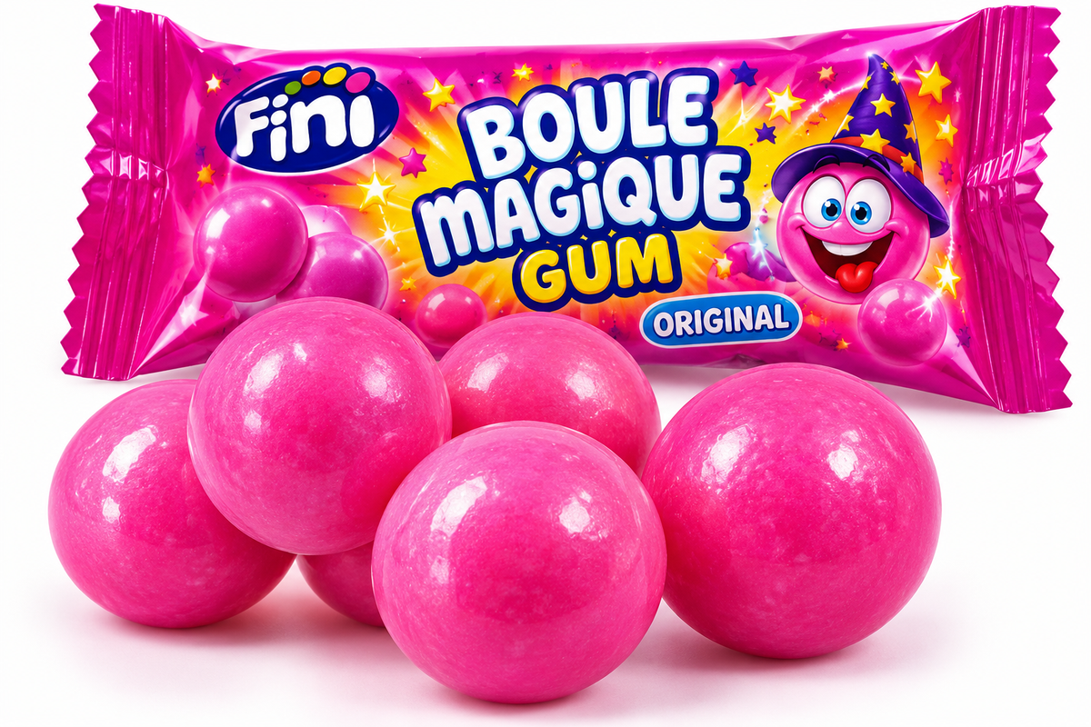 Chewing-gum Boule Magique Gum Original 🍬✨ – 1 pièce