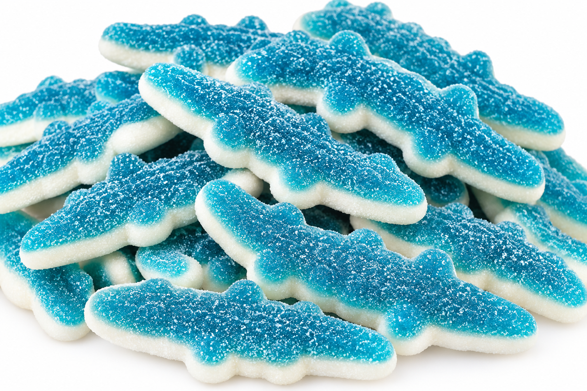 Crocodiles Bleus Acidulés 🐊💙 – 100 g